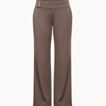 Low Waist Bukser - Brun - ByStenholt.dk