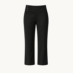 Low Waist Capribukser - Sort - ByStenholt.dk