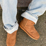 Luna Bamsestøvler - Camel - ByStenholt.dk