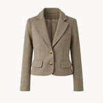 Mae Fitted Blazer - Beige - ByStenholt.dk