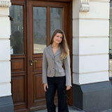 Mae Fitted Blazer - Beige - ByStenholt.dk