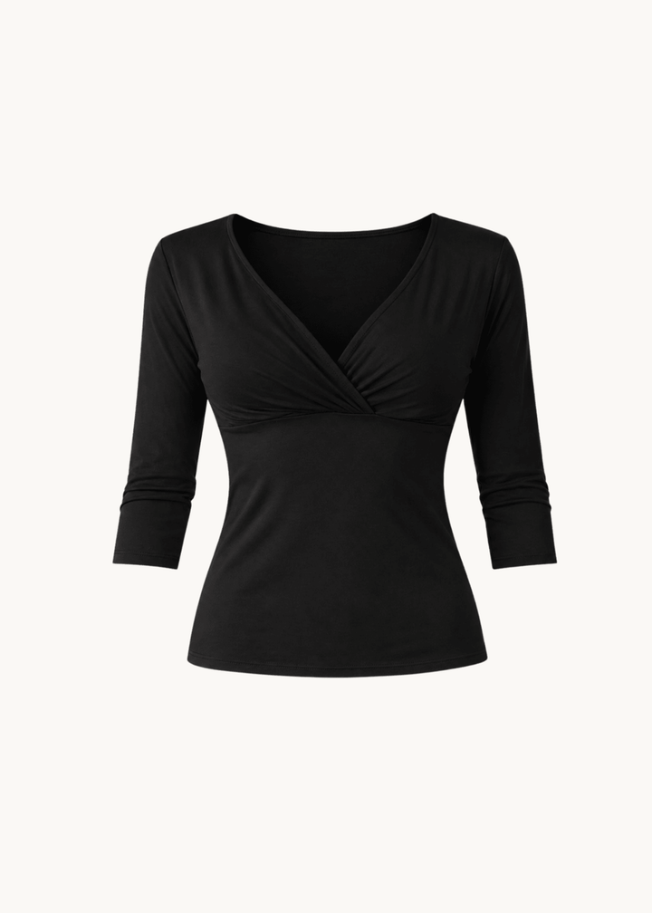 Maebe Top - Sort - ByStenholt.dk
