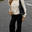 Maya Off Shoulder Strik - Creme - ByStenholt.dk