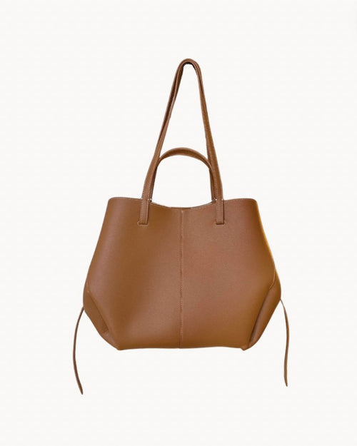 Mila Taske - Camel - ByStenholt.dk