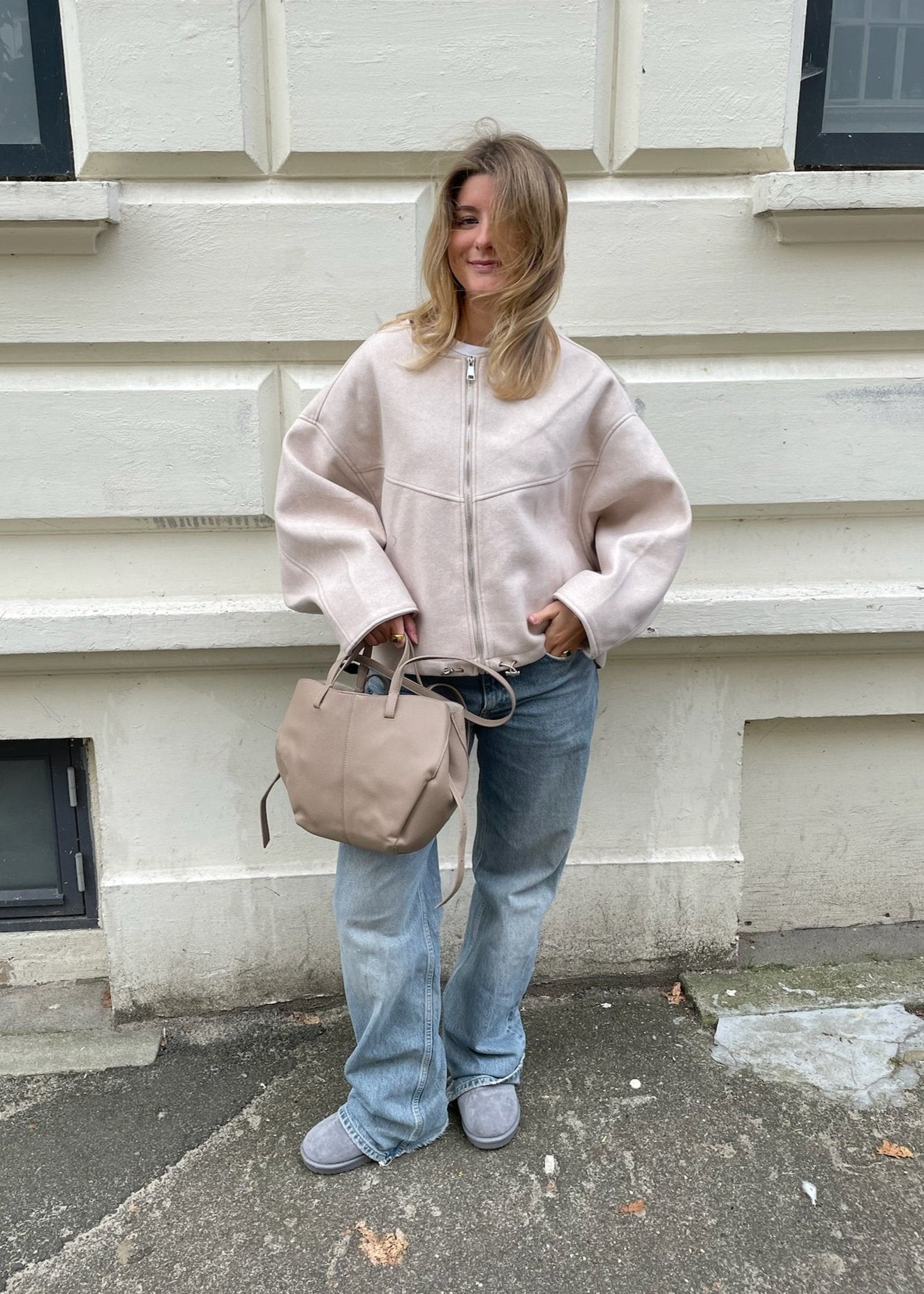 Mila Taske - Taupe (Small) - ByStenholt.dk