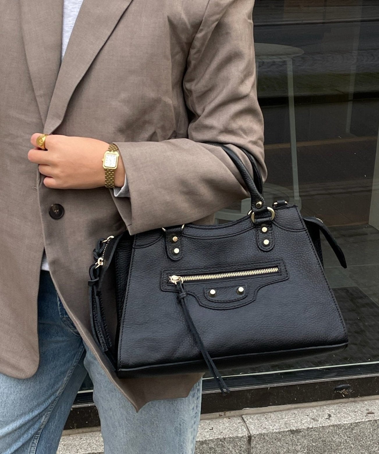 Milano Taske - Sort - ByStenholt.dk