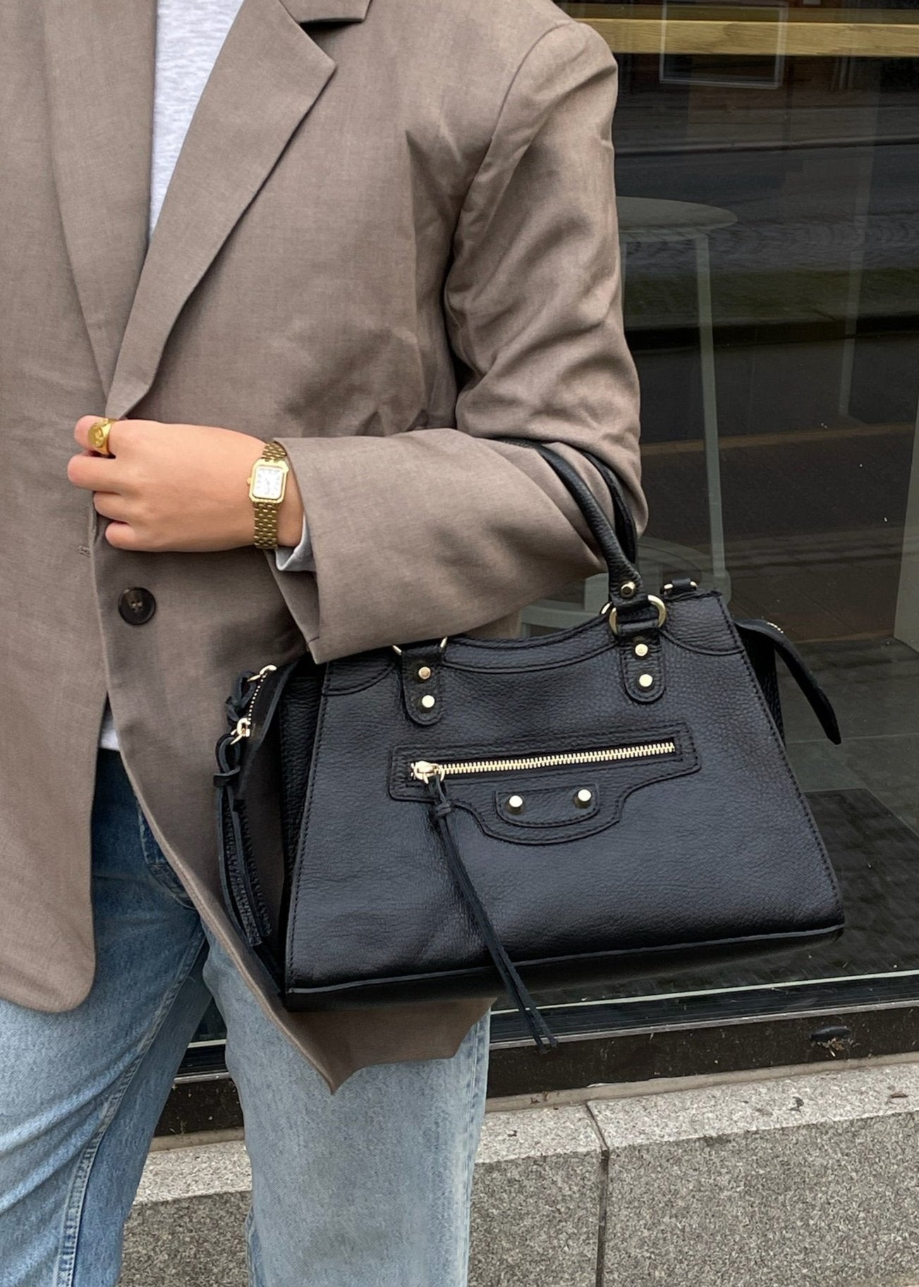 Milano Taske - Sort - ByStenholt.dk