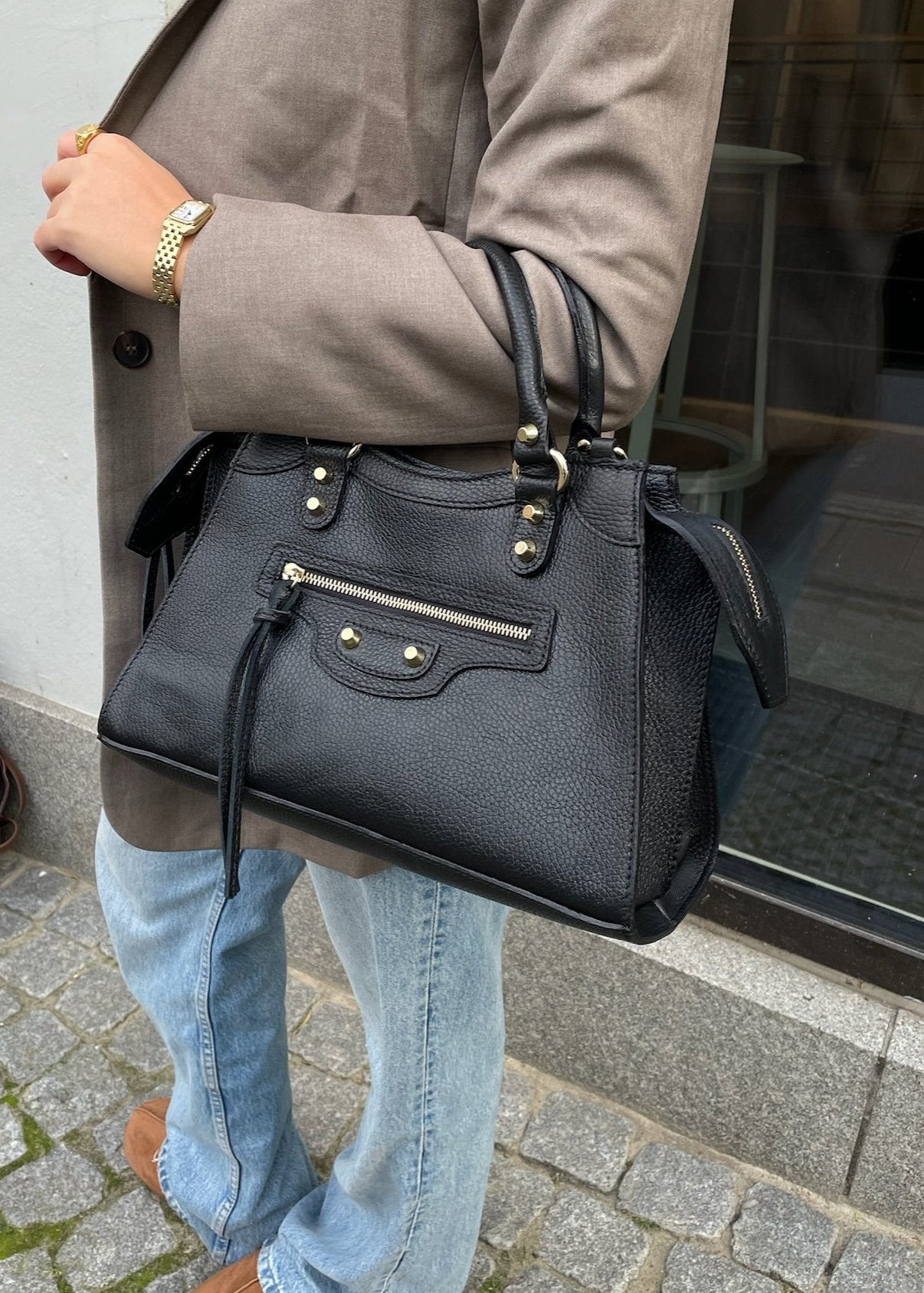 Milano Taske - Sort - ByStenholt.dk