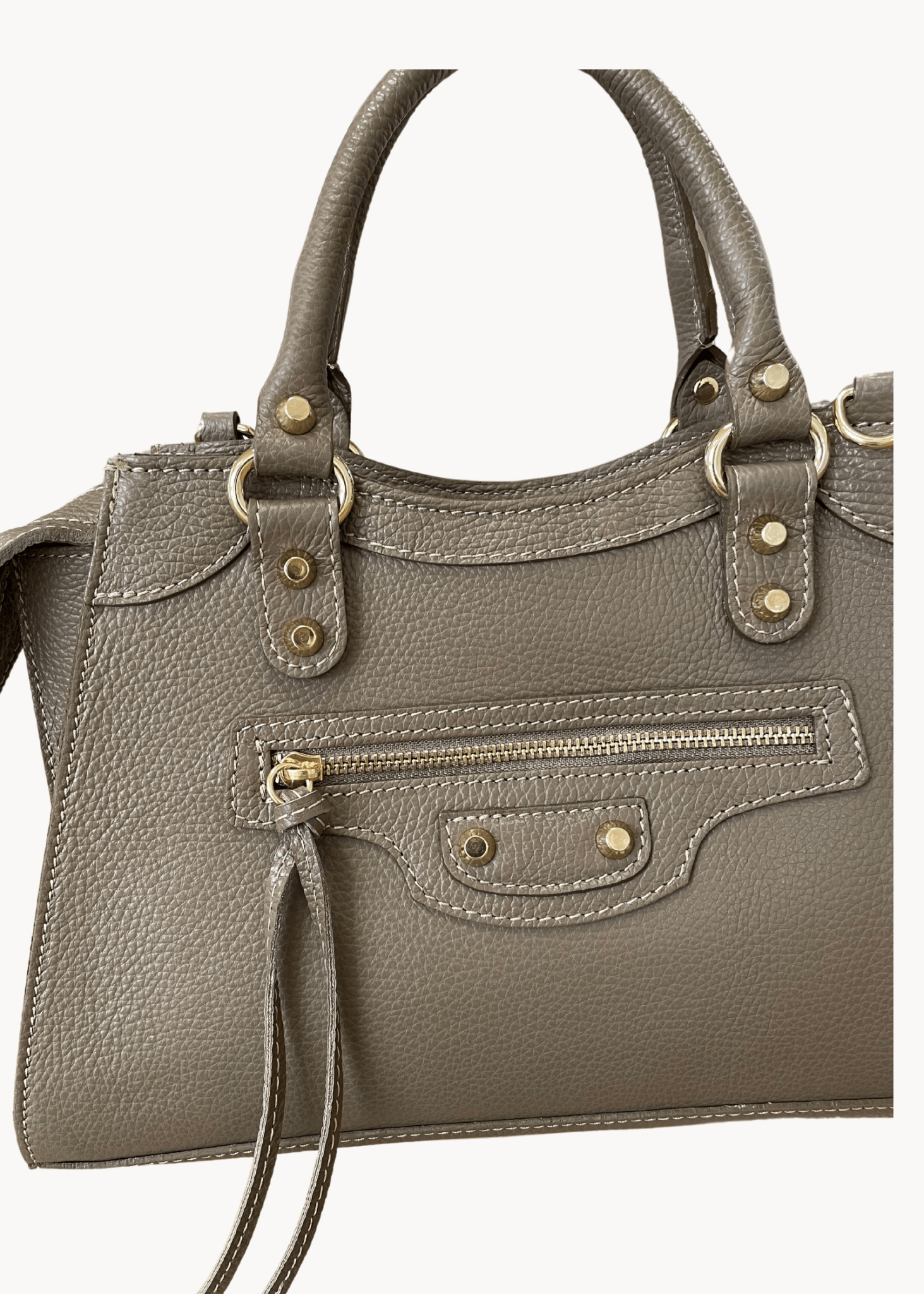 Milano Taske - Taupe - ByStenholt.dk