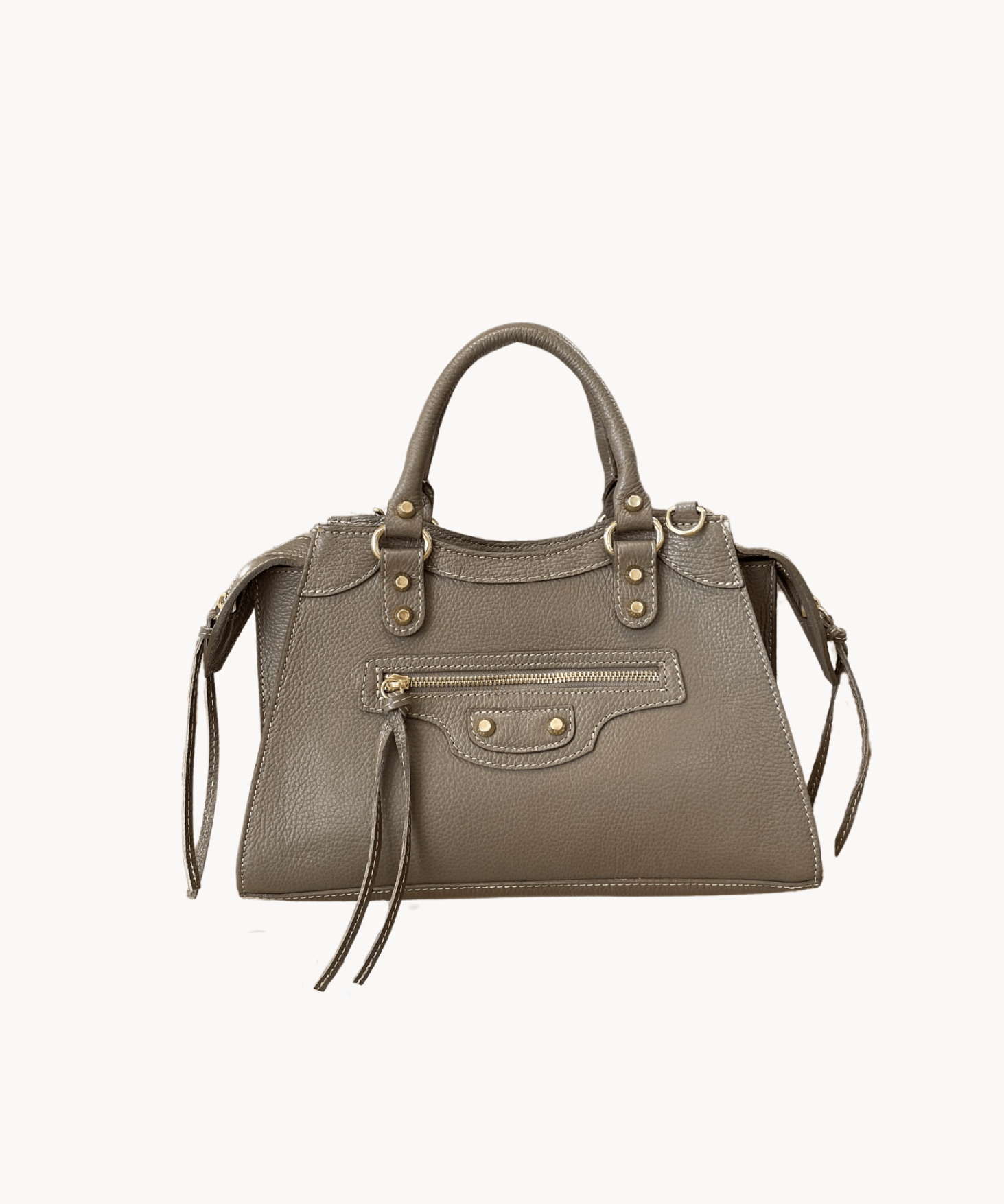 Milano Taske - Taupe - ByStenholt.dk