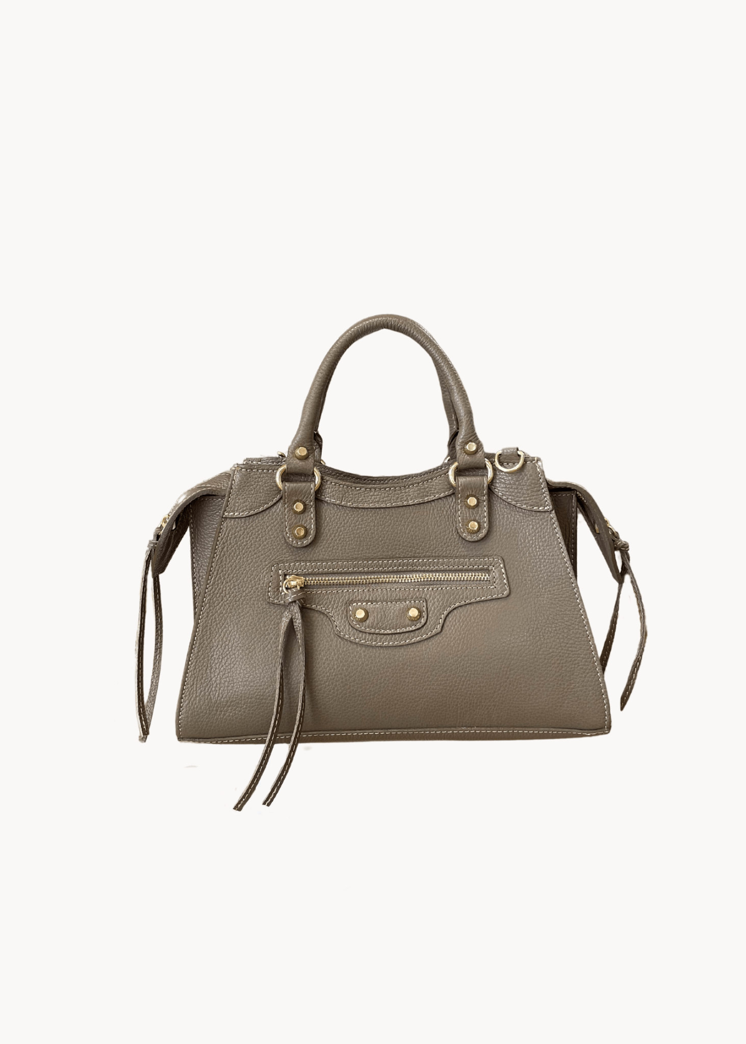 Milano Taske - Taupe - ByStenholt.dk