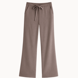 Milu Bukser med Bindebælte - Mørkebrun - ByStenholt.dk