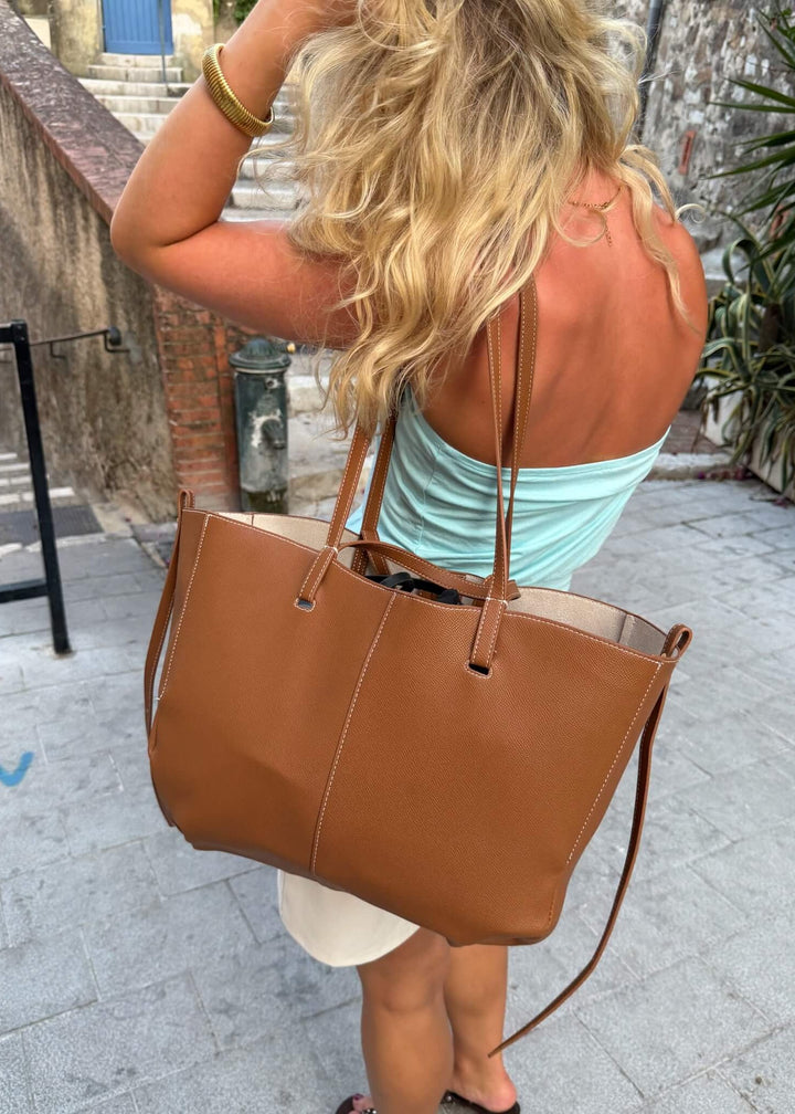 Mira Taske - Camel - ByStenholt.dk