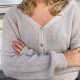 Mohair Cardigan - Beige - ByStenholt.dk