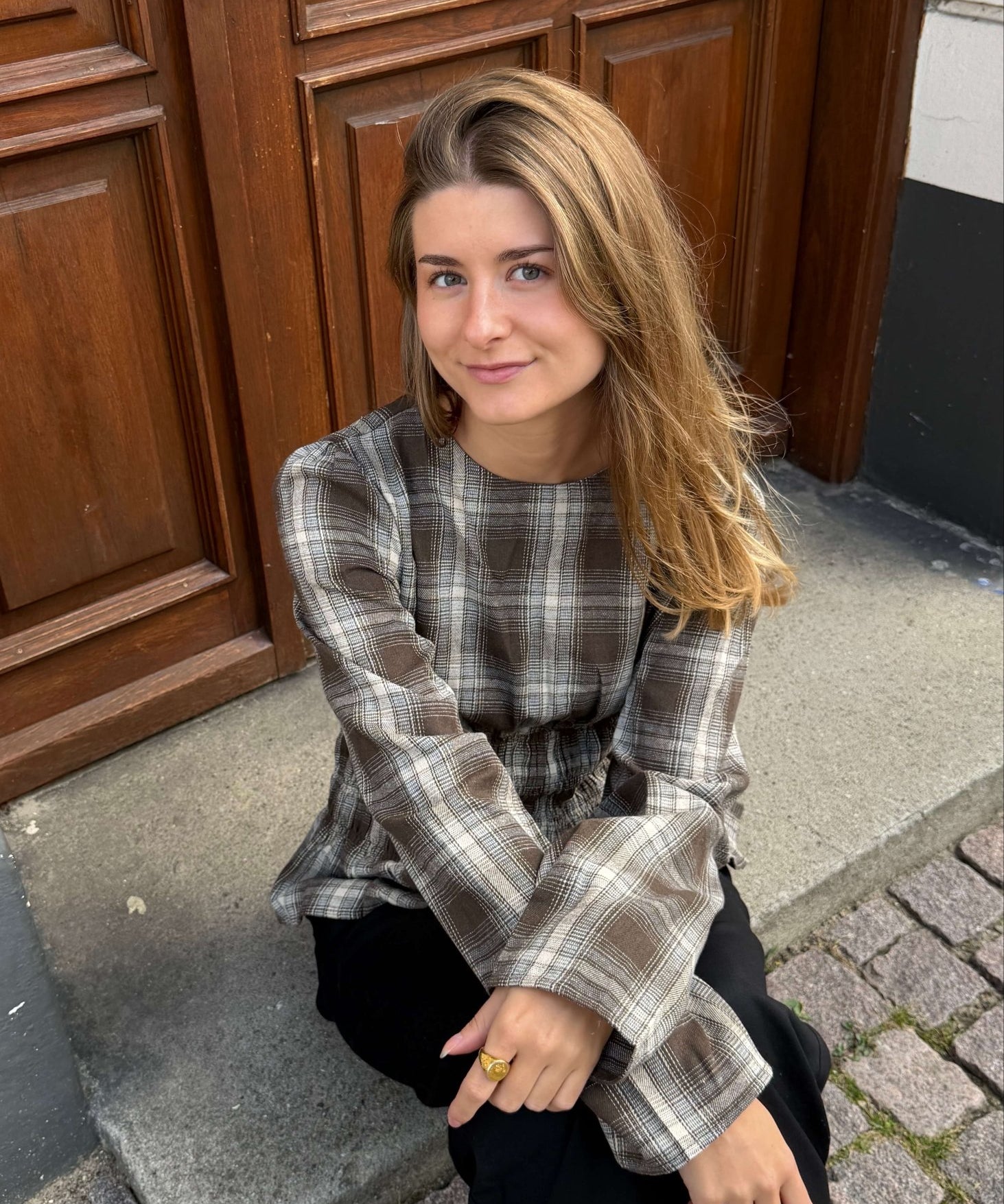 Nellie Ternet Bluse - ByStenholt.dk