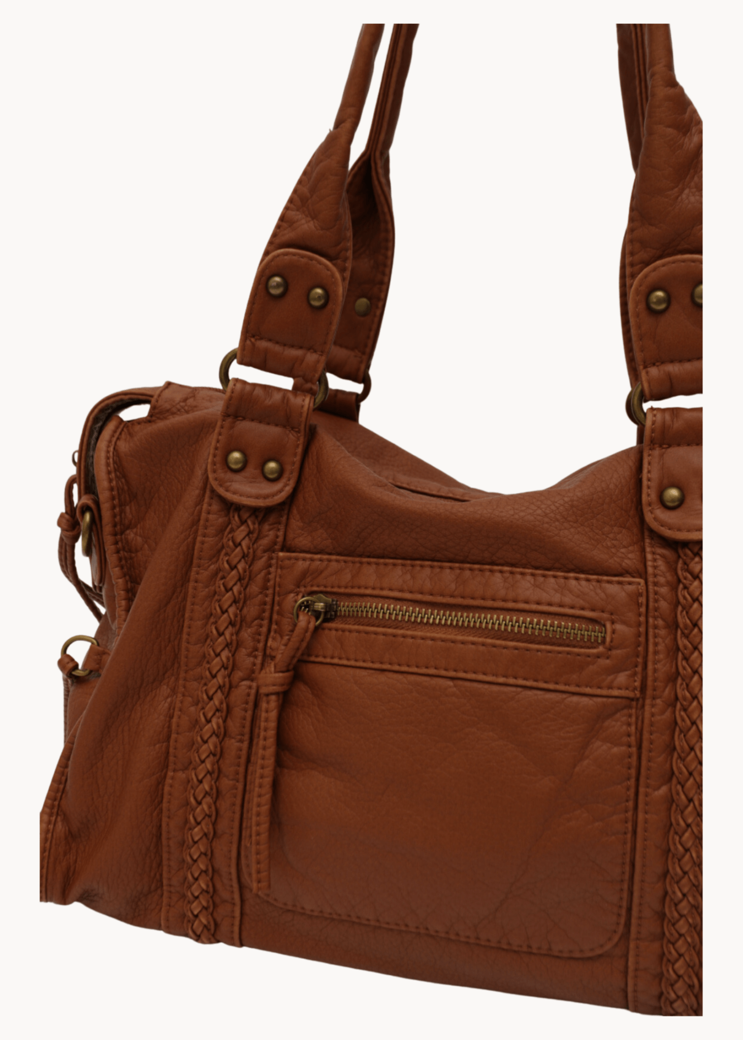 New York Taske - Camel - ByStenholt.dk