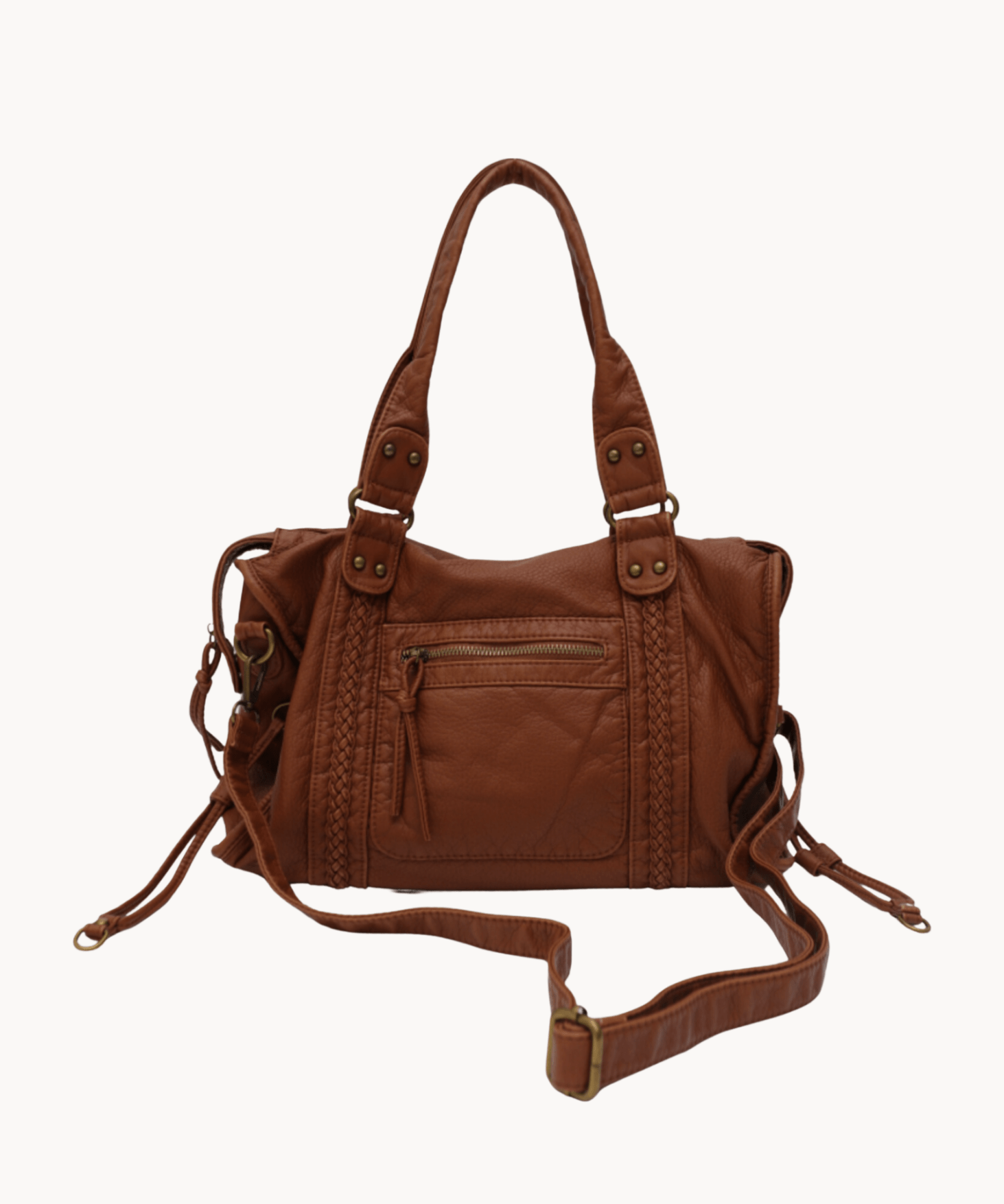 New York Taske - Camel - ByStenholt.dk