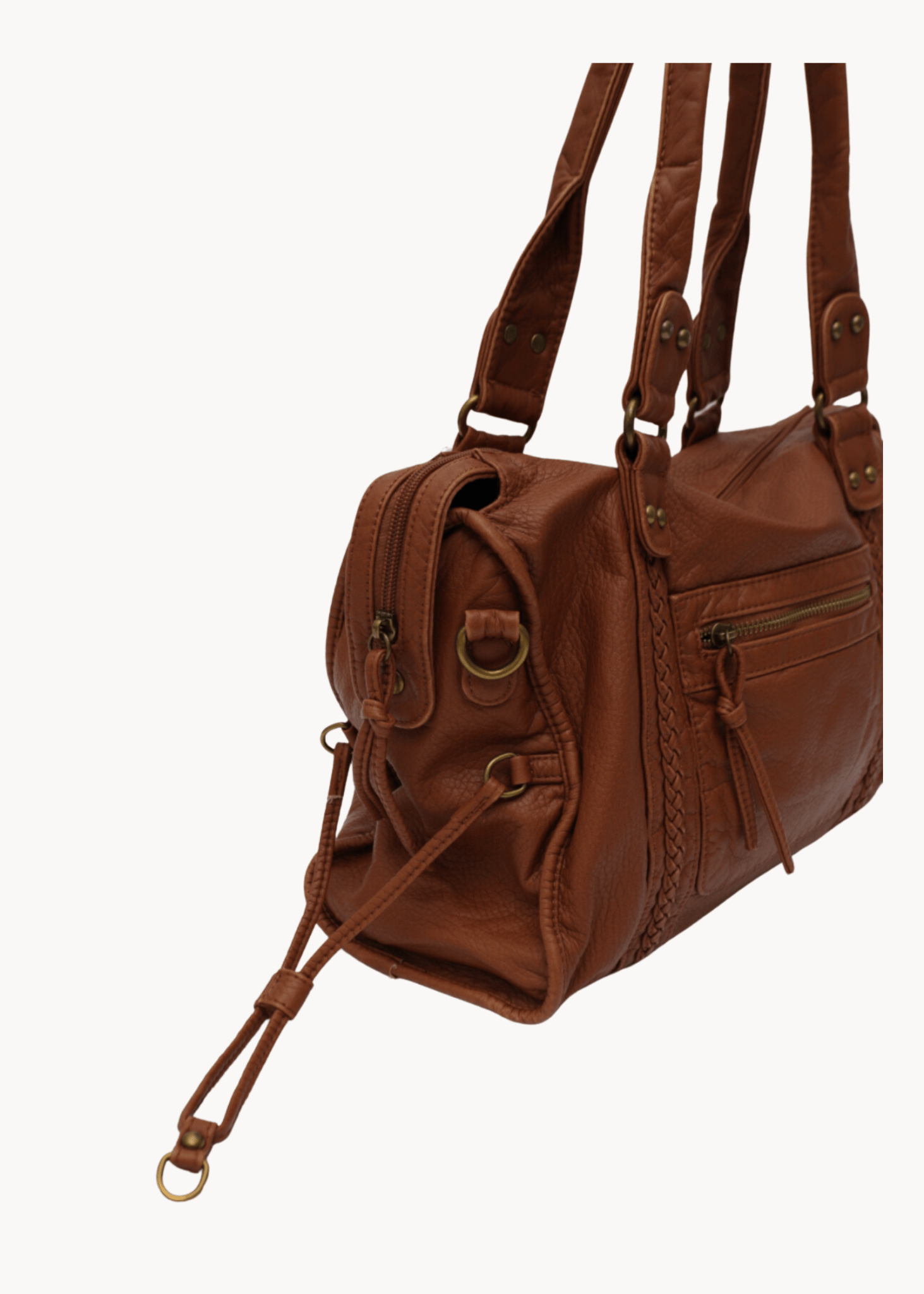 New York Taske - Camel - ByStenholt.dk