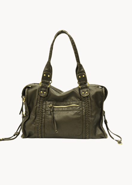 New York Taske - Grøn - ByStenholt.dk