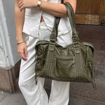 New York Taske - Grøn - ByStenholt.dk