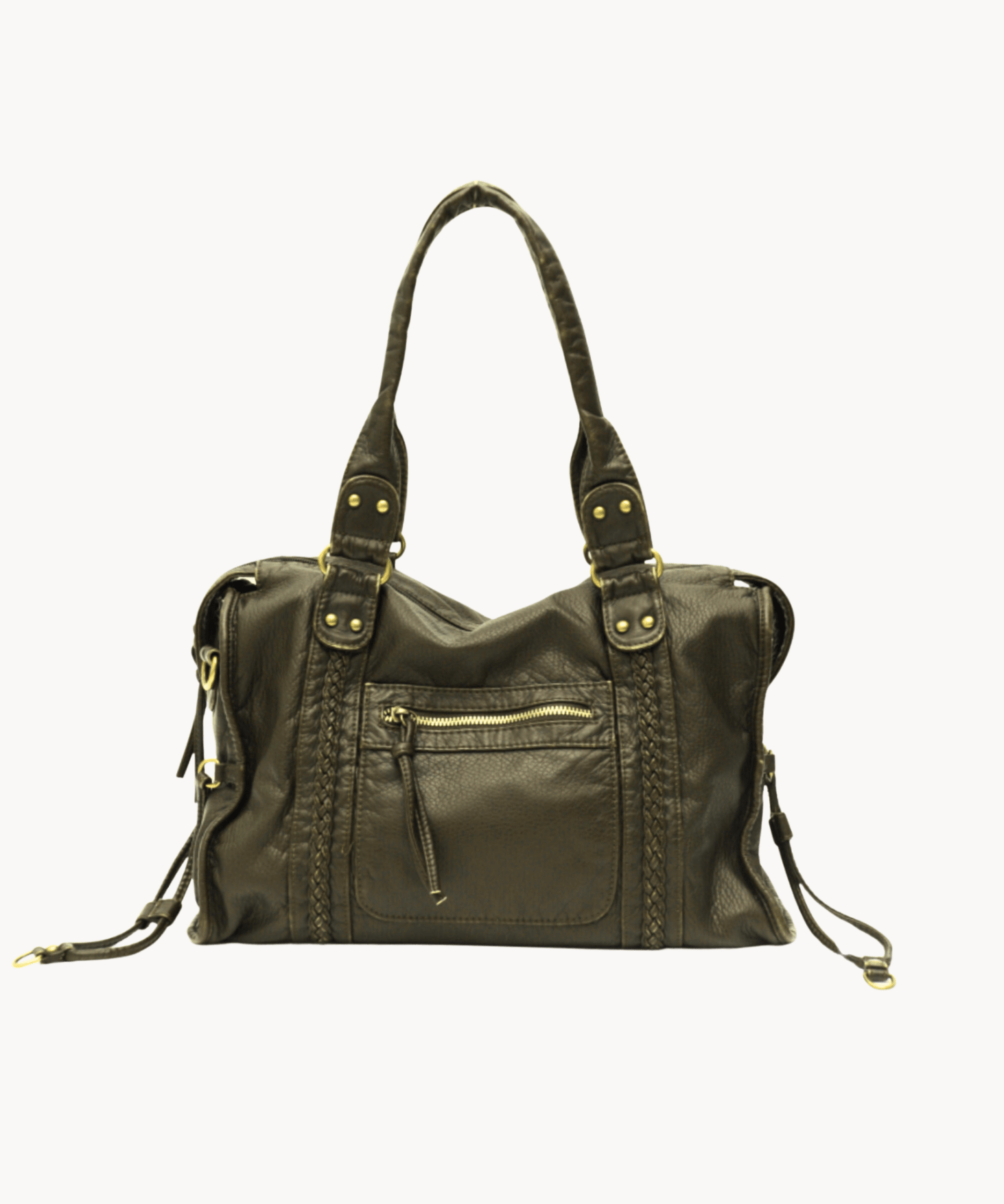 New York Taske - Grøn - ByStenholt.dk