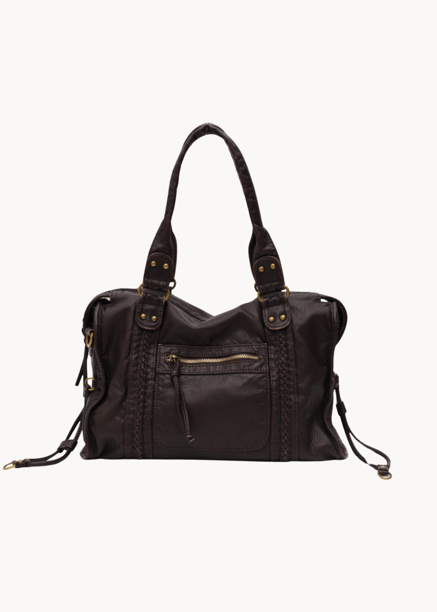 New York Taske - Mørkebrun - ByStenholt.dk