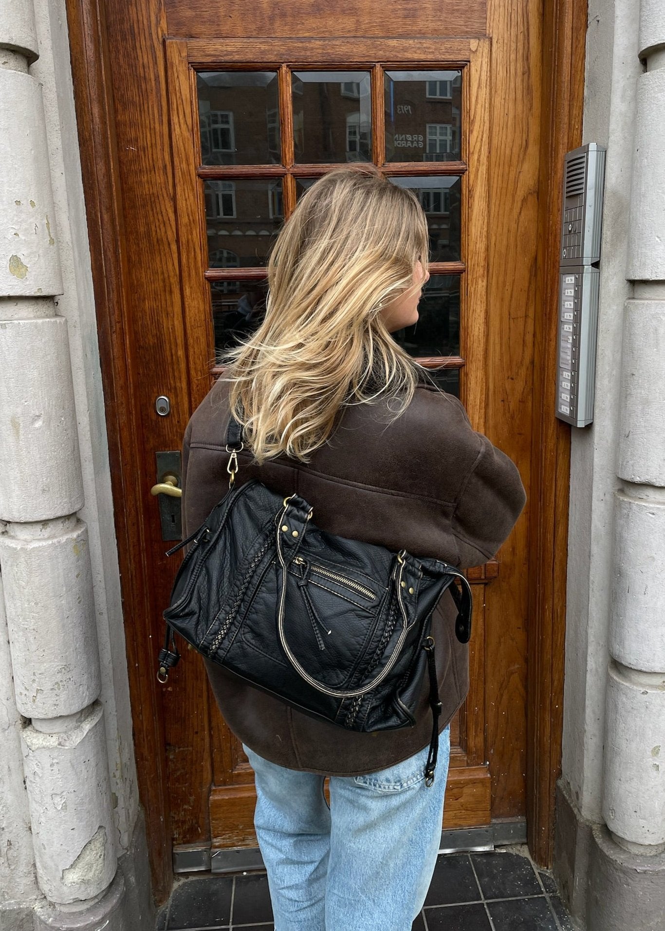 New York Taske - Sort - ByStenholt.dk