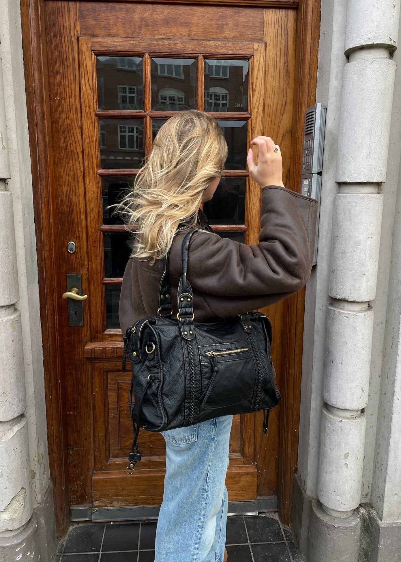 New York Taske - Sort - ByStenholt.dk