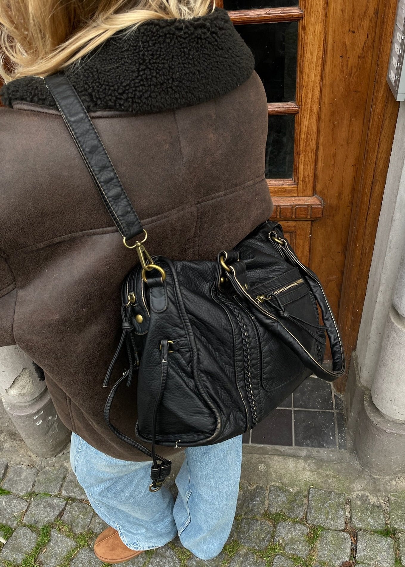 New York Taske - Sort - ByStenholt.dk