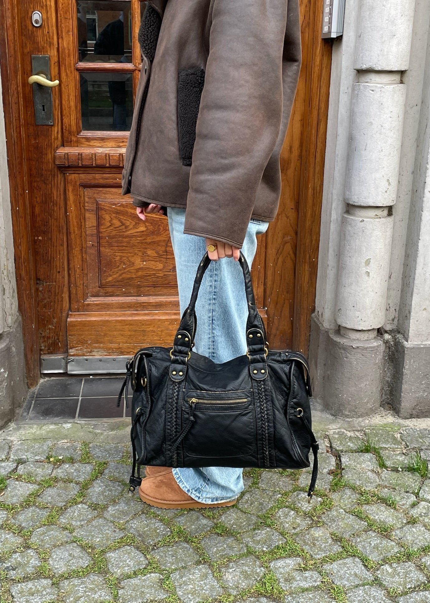 New York Taske - Sort - ByStenholt.dk