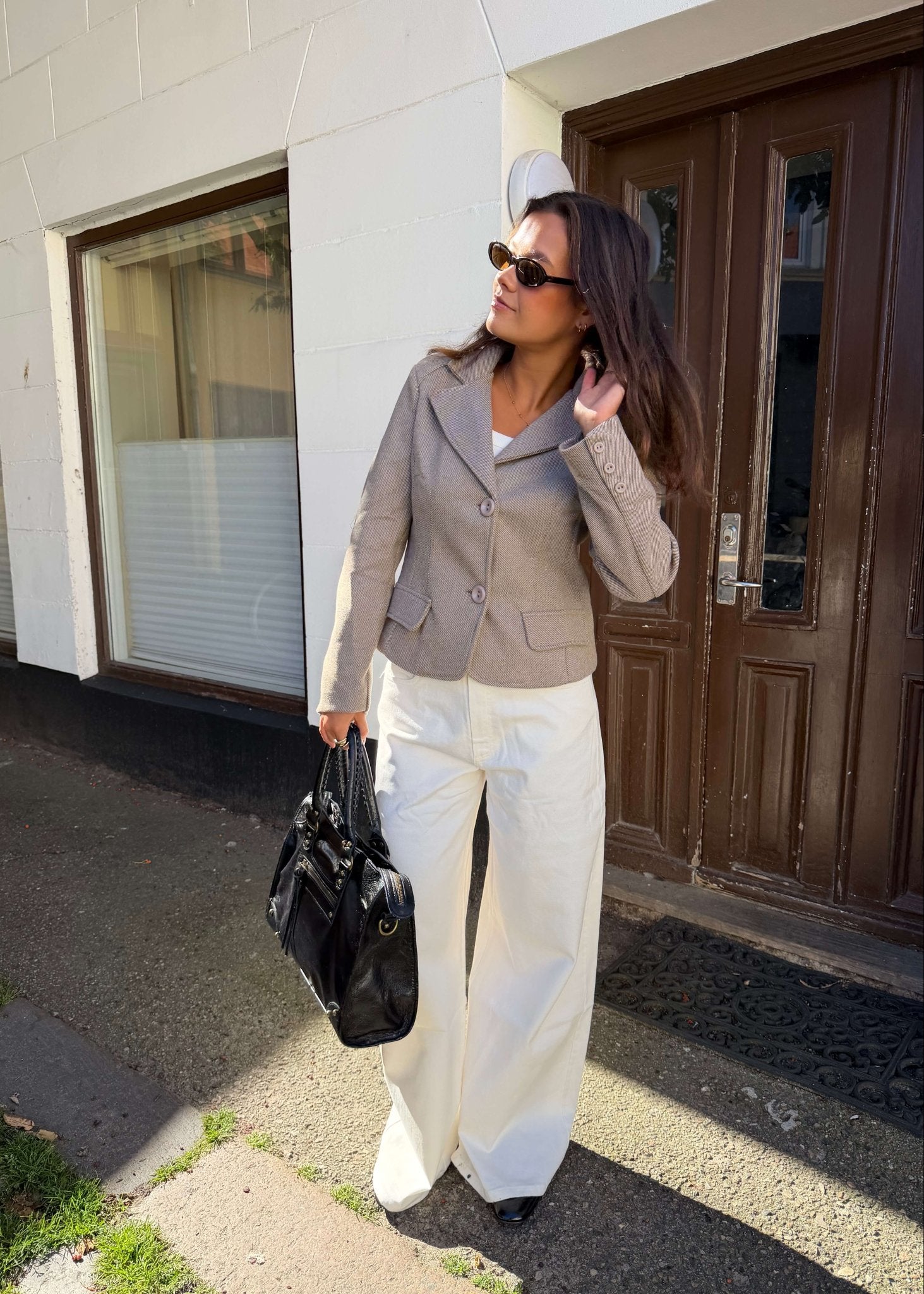 Nola Jeans - Hvid - ByStenholt.dk