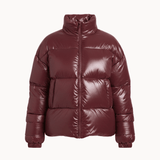 Nola Puffer Jakke - Bordeaux