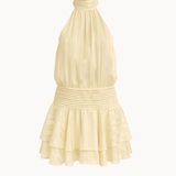 Nora Flair Mini Kjole - Gul - ByStenholt.dk