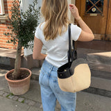 Nora Flettet Taske - Sort - ByStenholt.dk