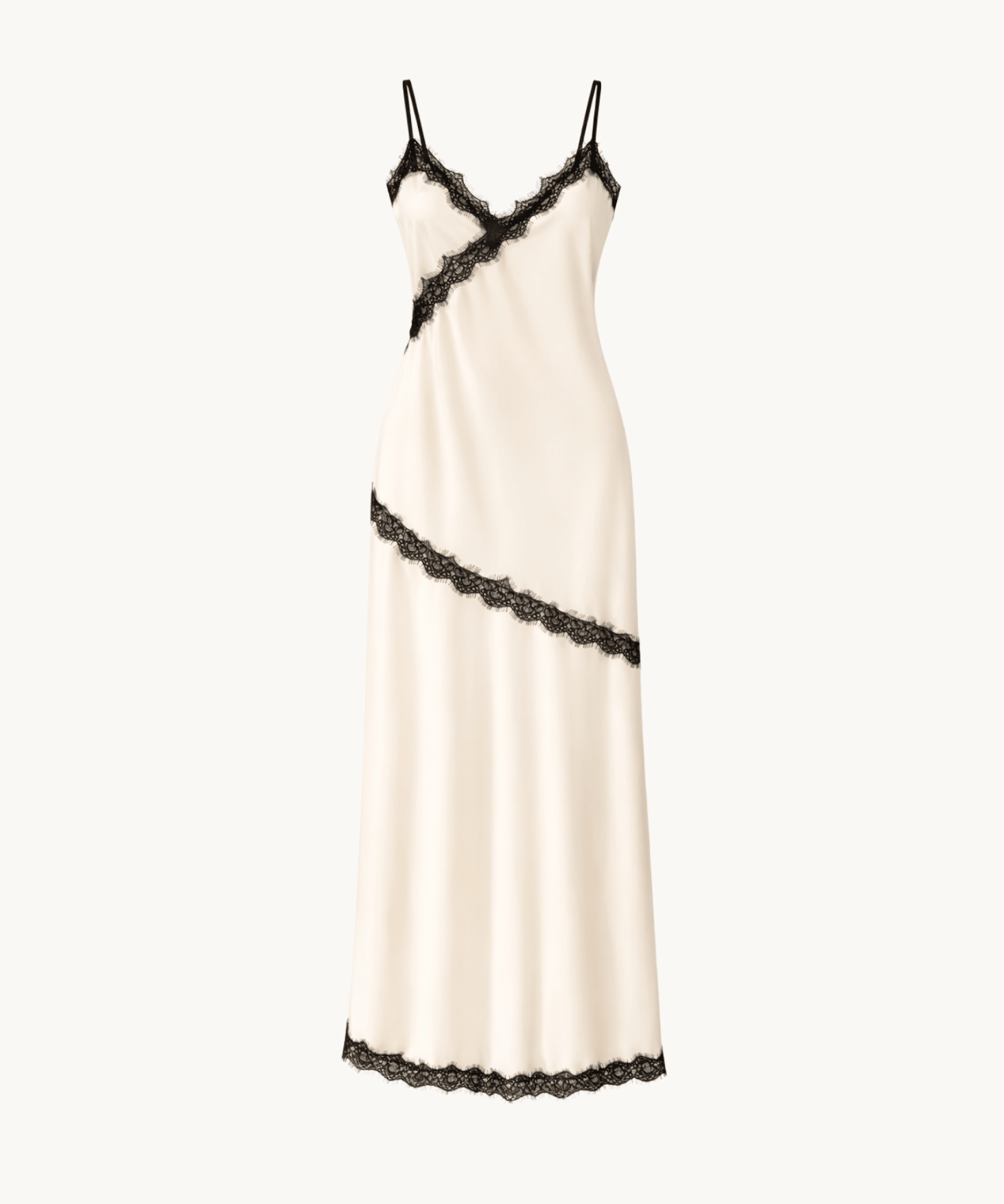 Nora Lace Kjole - Beige - ByStenholt.dk