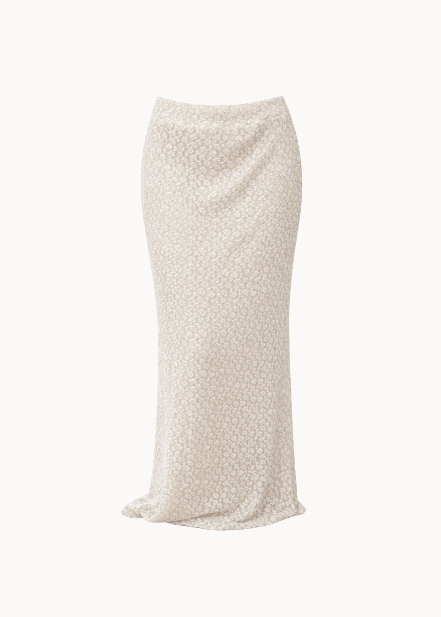 Norma Blonde Maxi Nederdel - Beige - ByStenholt.dk