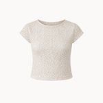 Norma Blonde T-shirt - Beige - ByStenholt.dk