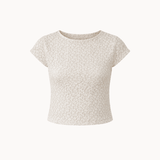 Norma Blonde T-shirt - Beige - ByStenholt.dk