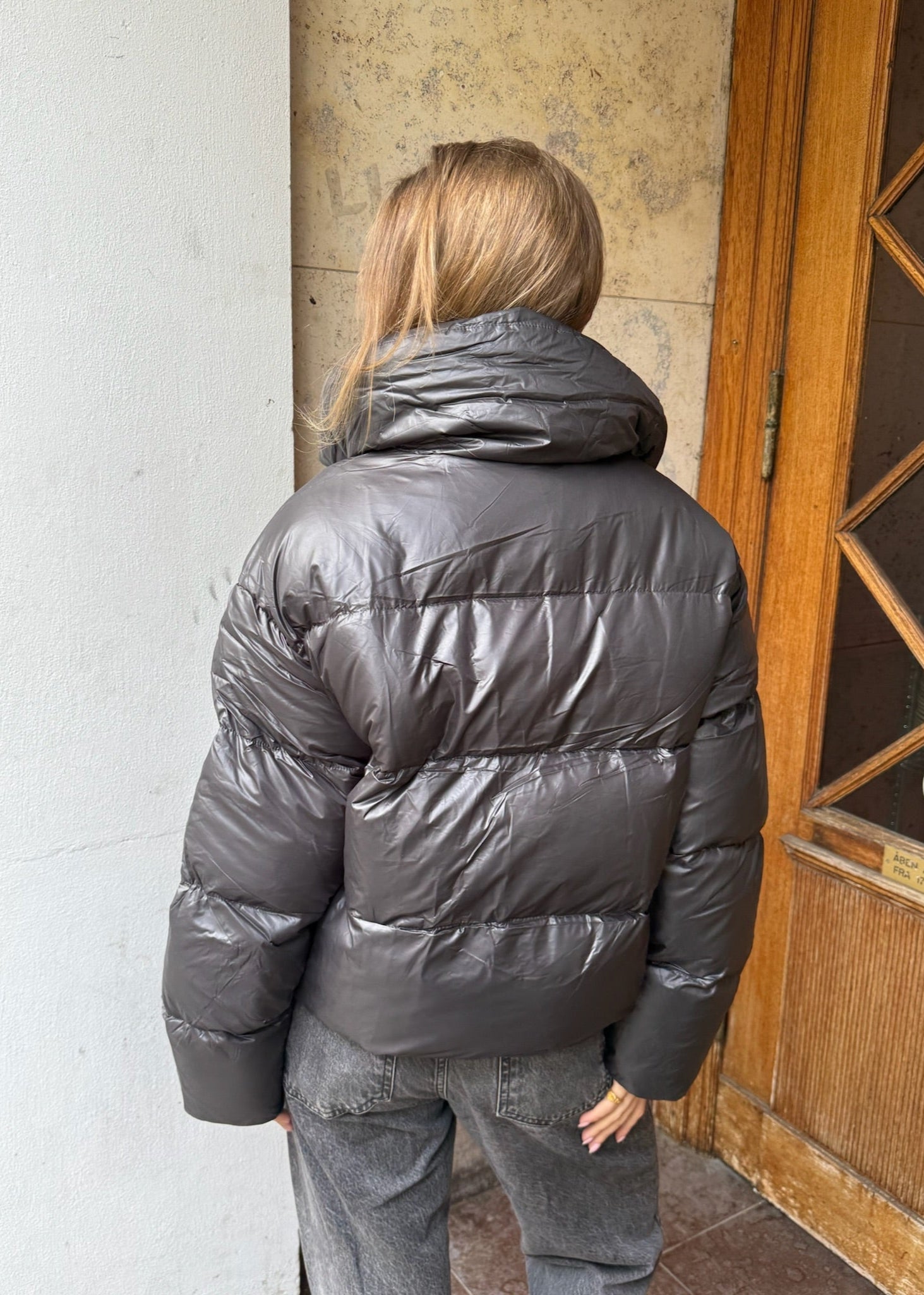 Nova Puffer Jakke - Grå - ByStenholt.dk