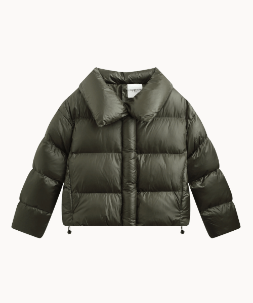 Nova Puffer Jakke - Khaki - ByStenholt.dk