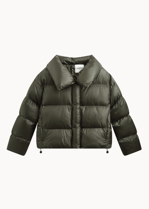 Nova Puffer Jakke - Khaki - ByStenholt.dk