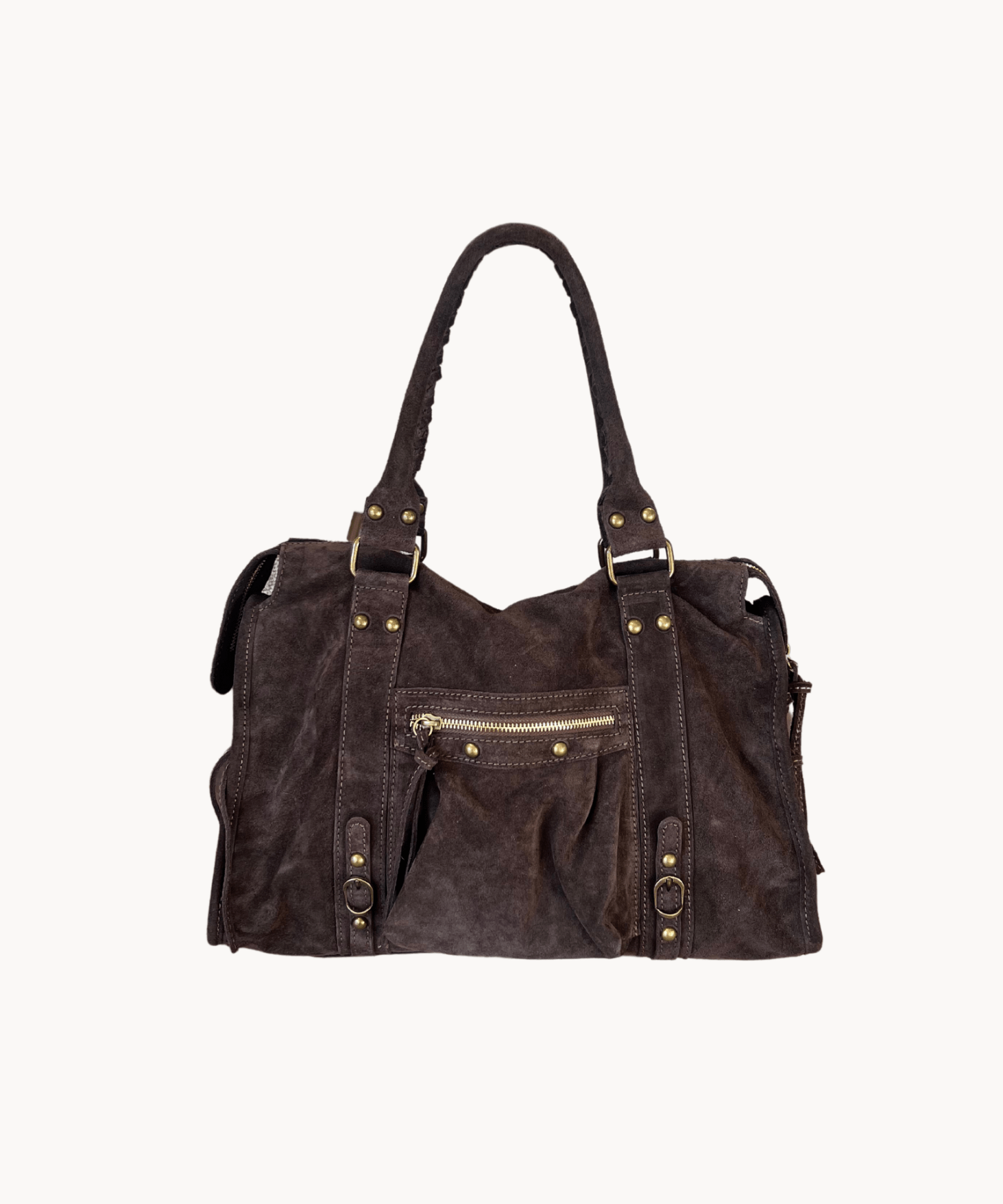 Paris Ruskind Taske - Mørkebrun - ByStenholt.dk