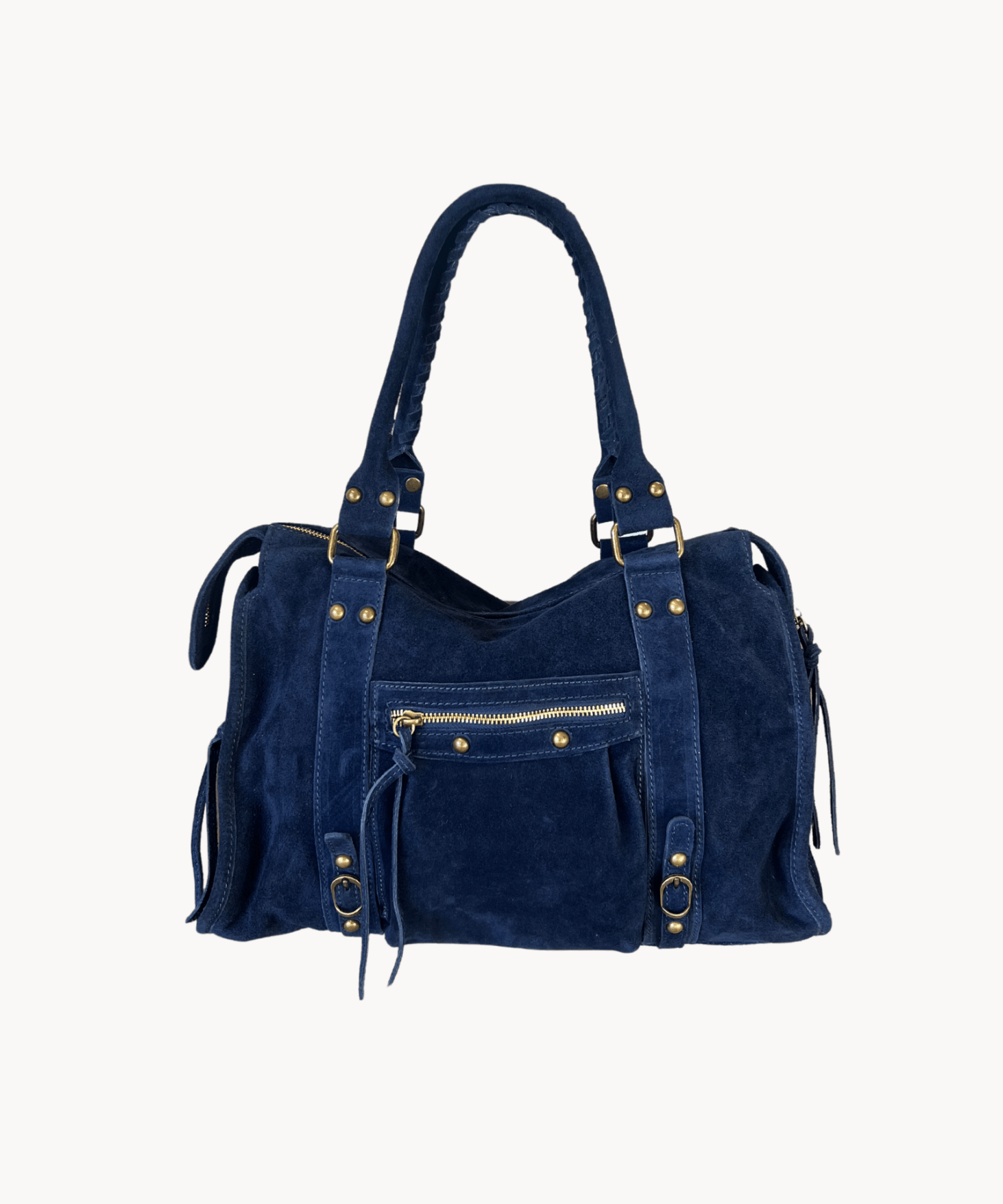 Paris Ruskind Taske - Navy - ByStenholt.dk