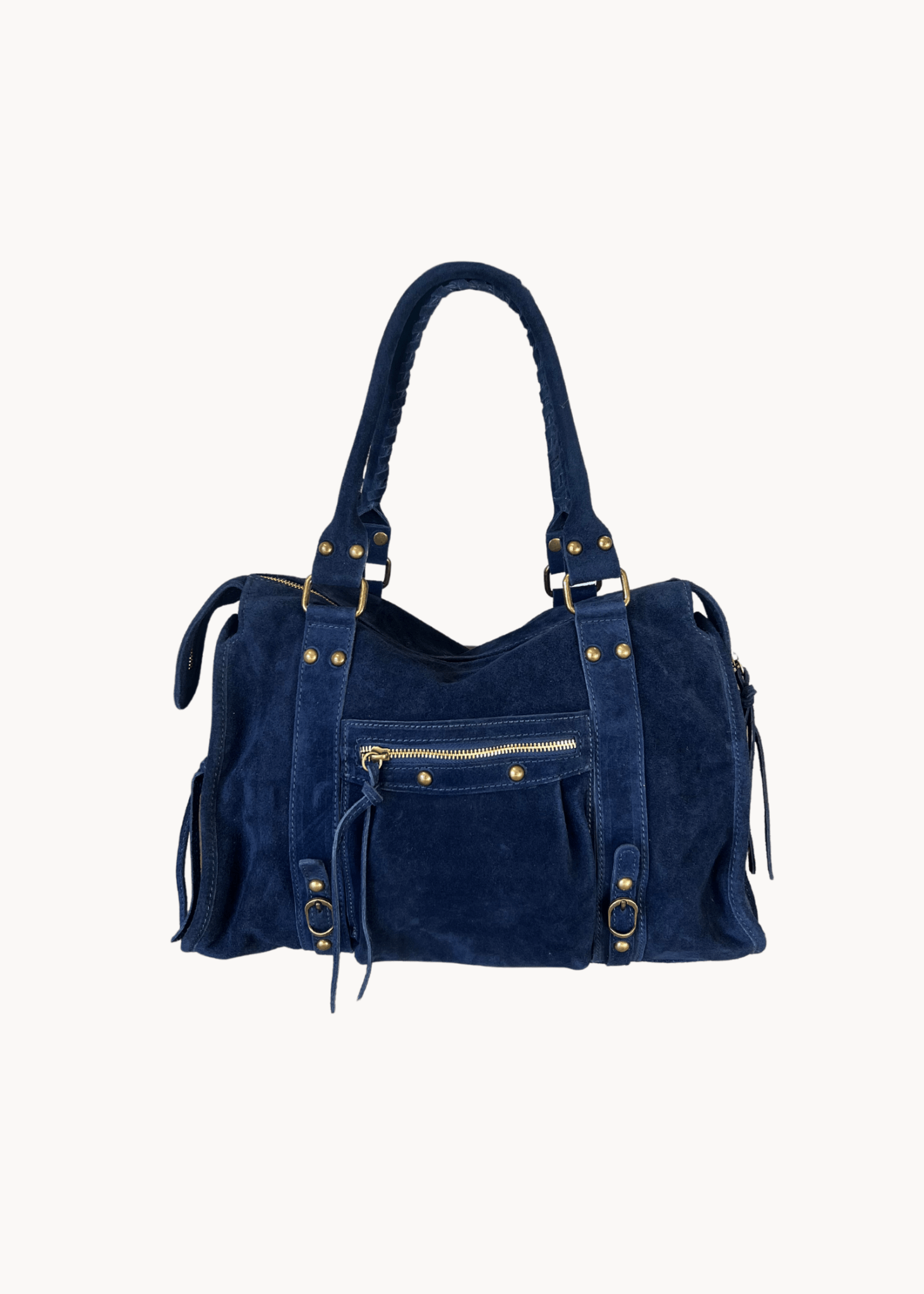 Paris Ruskind Taske - Navy - ByStenholt.dk