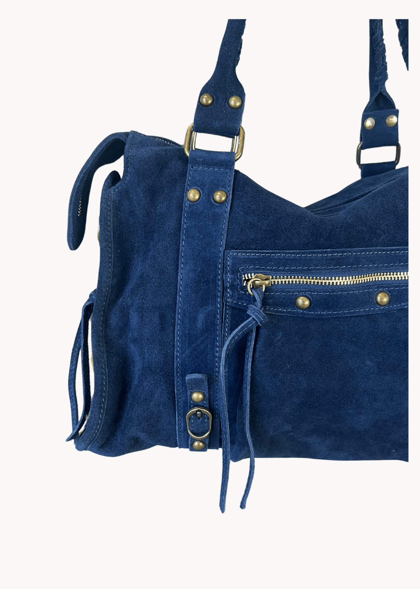 Paris Ruskind Taske - Navy - ByStenholt.dk