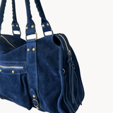 Paris Ruskind Taske - Navy - ByStenholt.dk