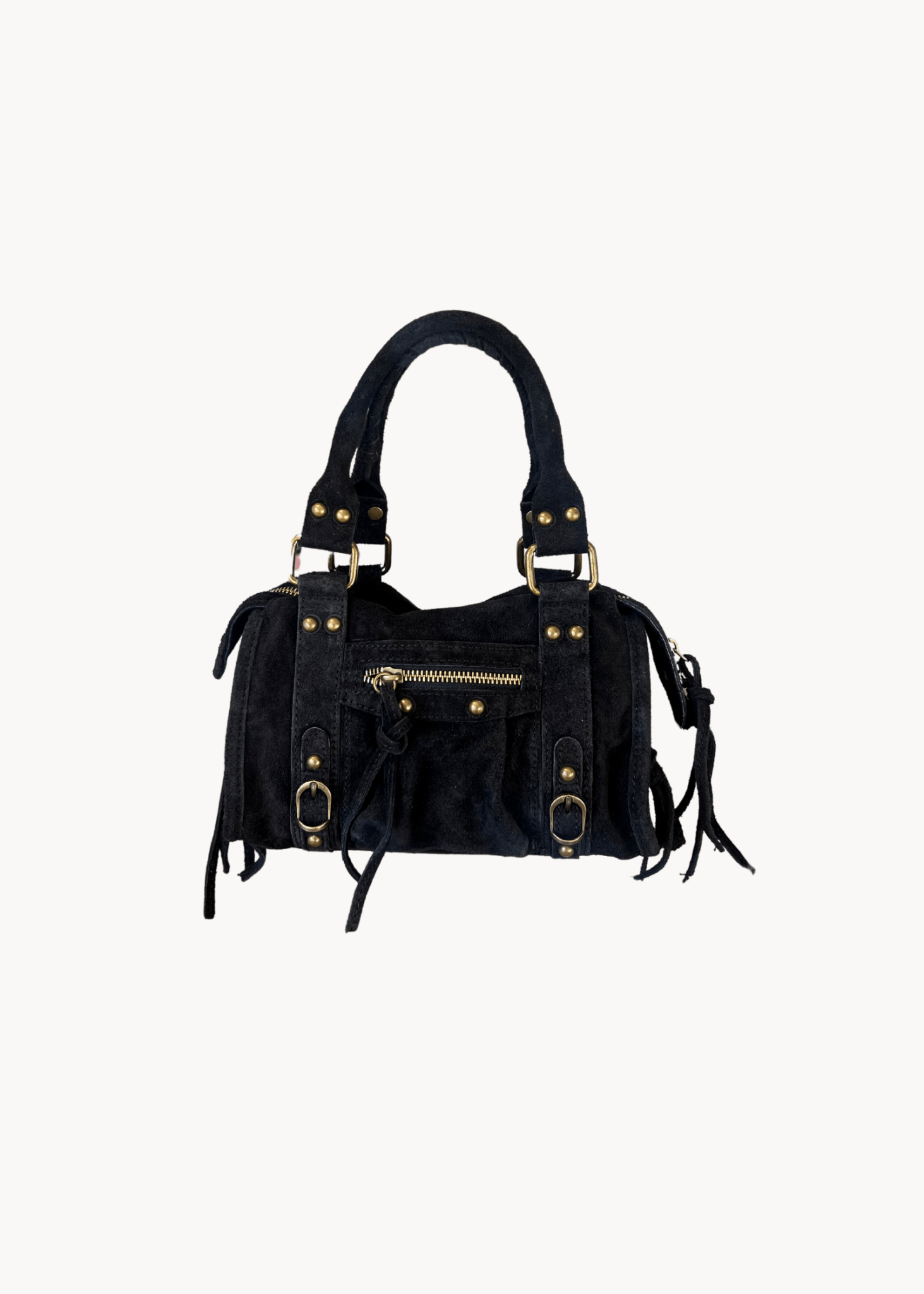 Paris Ruskind Taske - Sort - ByStenholt.dk