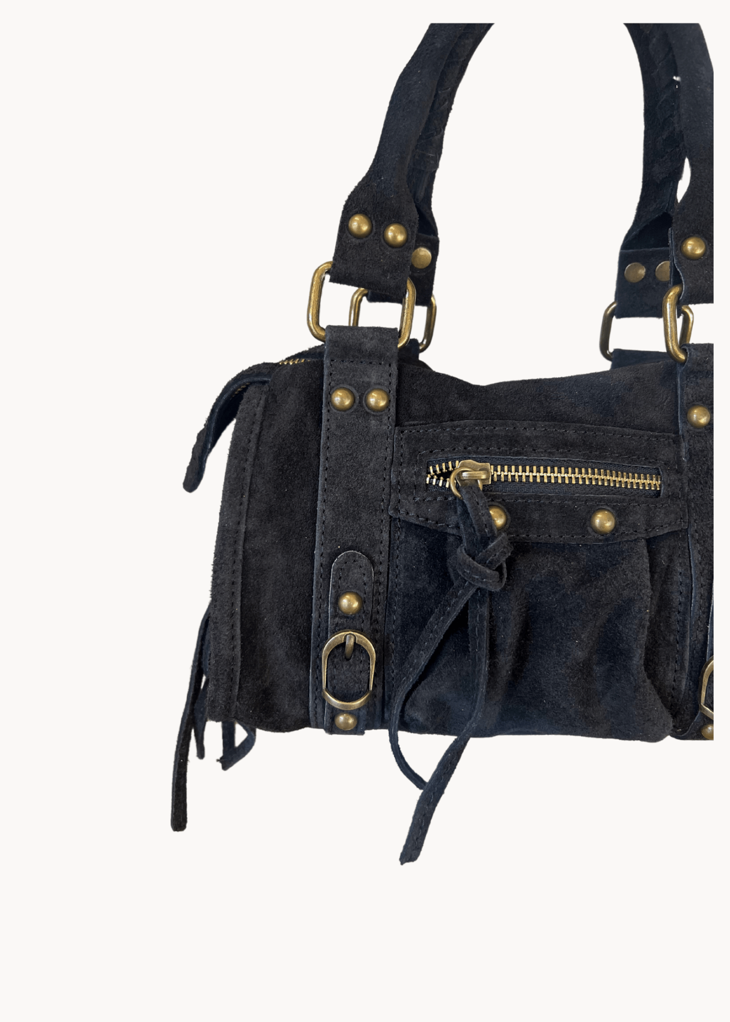 Paris Ruskind Taske - Sort - ByStenholt.dk