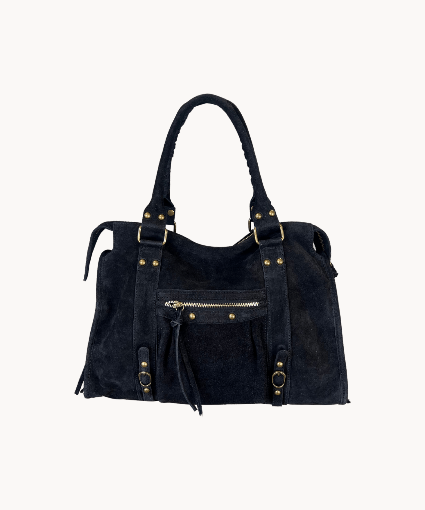 Paris Ruskind Taske - Sort - ByStenholt.dk