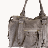 Paris Ruskind Taske - Taupe - ByStenholt.dk